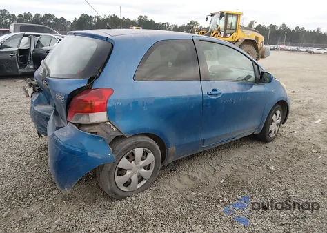 2011 Toyota Yaris из США, поврежденный, VIN JTDJT4K30B5325716